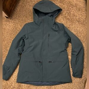 Blue/Teal North Face Ski Jacket